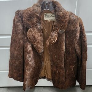Marco Pecci vintage fur coat